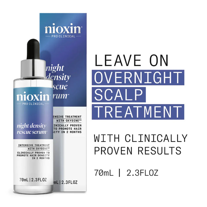 Nioxin Night Density Rescue Serum 70ml - Kess Hair and Beauty