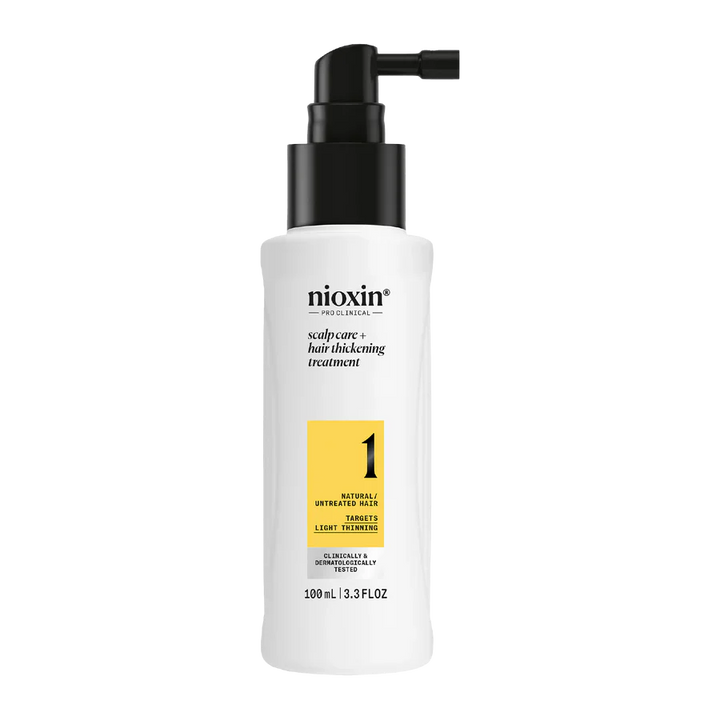Nioxin System 1 Scalp + Hair Thickening Treatment For Natural Hair with Light Thinning 100ml - Kess Hair and Beauty