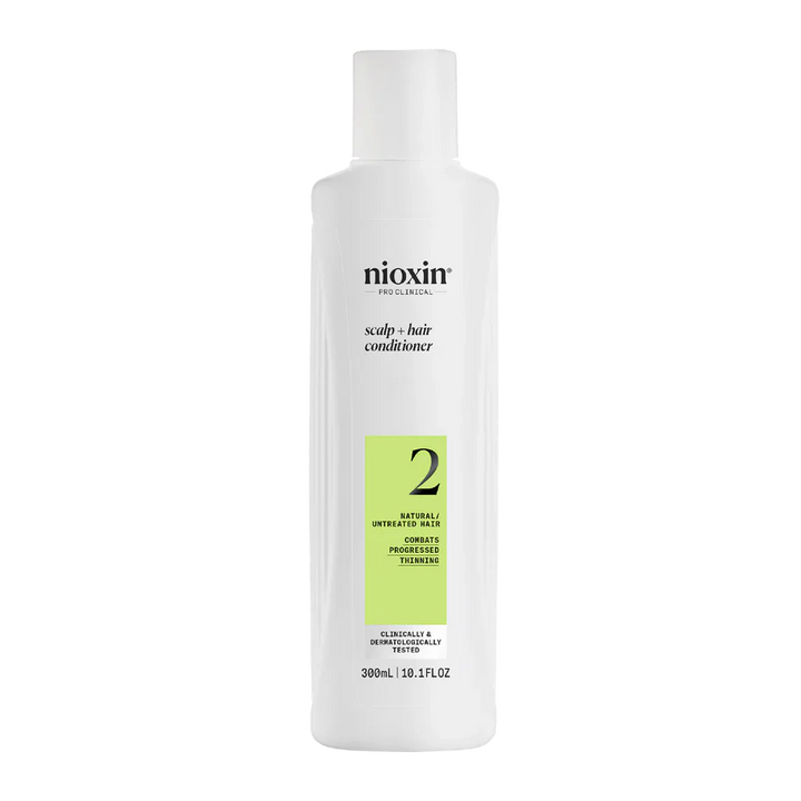 Nioxin System 2 Scalp + Hair Thickening Conditioner for Natural Hair with Progressed Thinning 300ml - Kess Hair and Beauty