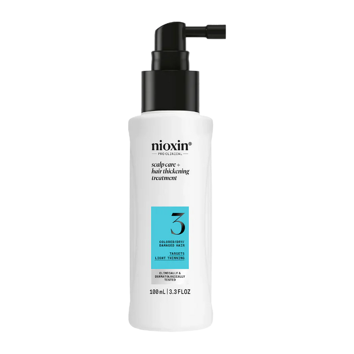 Nioxin System 3 Scalp + Hair Thickening Treatment For Damaged Hair with Light Thinning 100ml - Kess Hair and Beauty