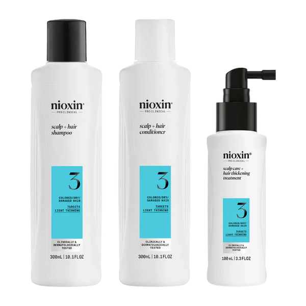 Nioxin Scalp + Hair Thickening System 3 Full Size Kit