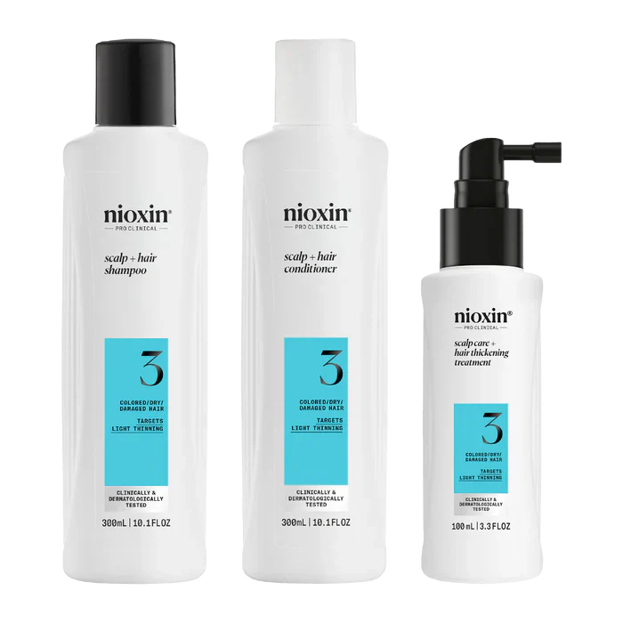 Nioxin Scalp + Hair Thickening System 3 Full Size Kit