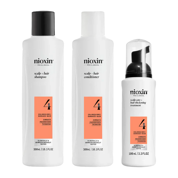 Nioxin Scalp + Hair Thickening System 4 Full Size Kit
