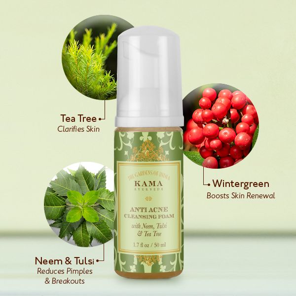 Kama Ayurveda - Anti Acne Cleansing Foam 50ml
