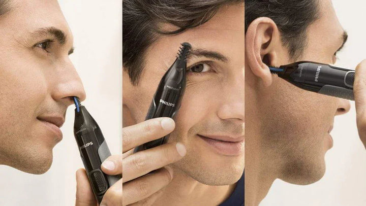 Nose trimmer series 3000 Nose, ear & eyebrow trimmer NT3650/16 - Kess Hair and Beauty
