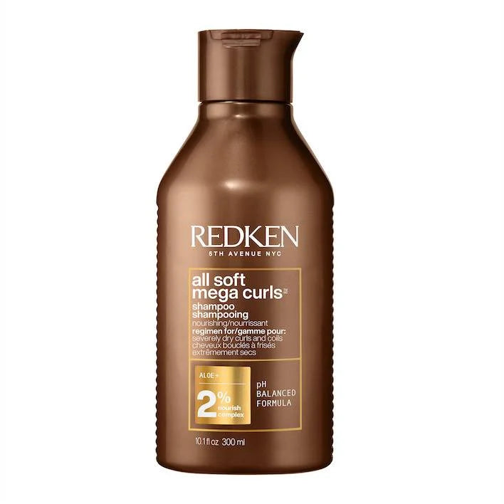 REDKEN ALL SOFT MEGA CURLS SHAMPOO 300ml - Kess Hair and Beauty