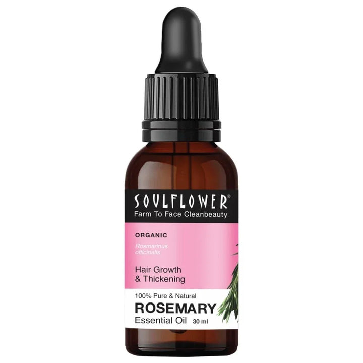 SoulFlower - Rosemary Essential Oil for Baby Hair Growth 30ml