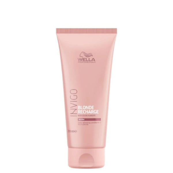 Wella Professionals Invigo Colour Recharge Warm Blonde Conditioner 200ml - Kess Hair and Beauty