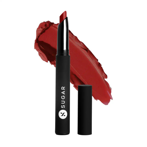 Sugar - Matte Attack Transferproof Lipstick Color: 06 Spring Crimson (Crimson Red)
