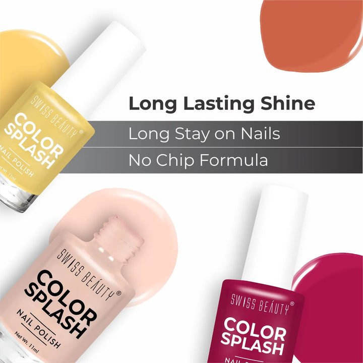 Swiss Beauty - Color Splash Nail Polish Shade No. 02