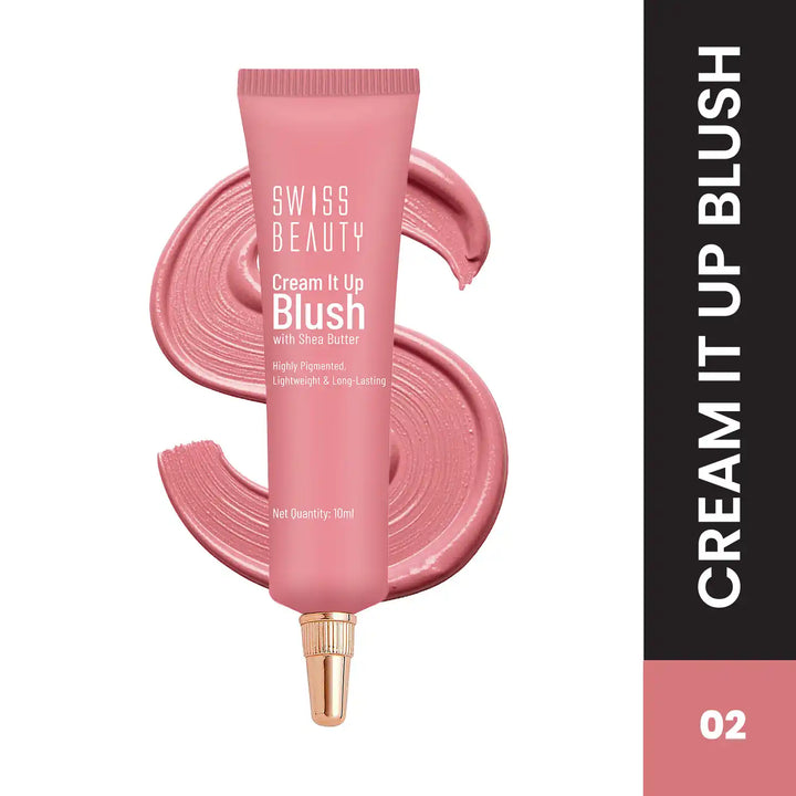 Swiss Beauty - Cream It Up Blush Natural Flush Shade No. 2