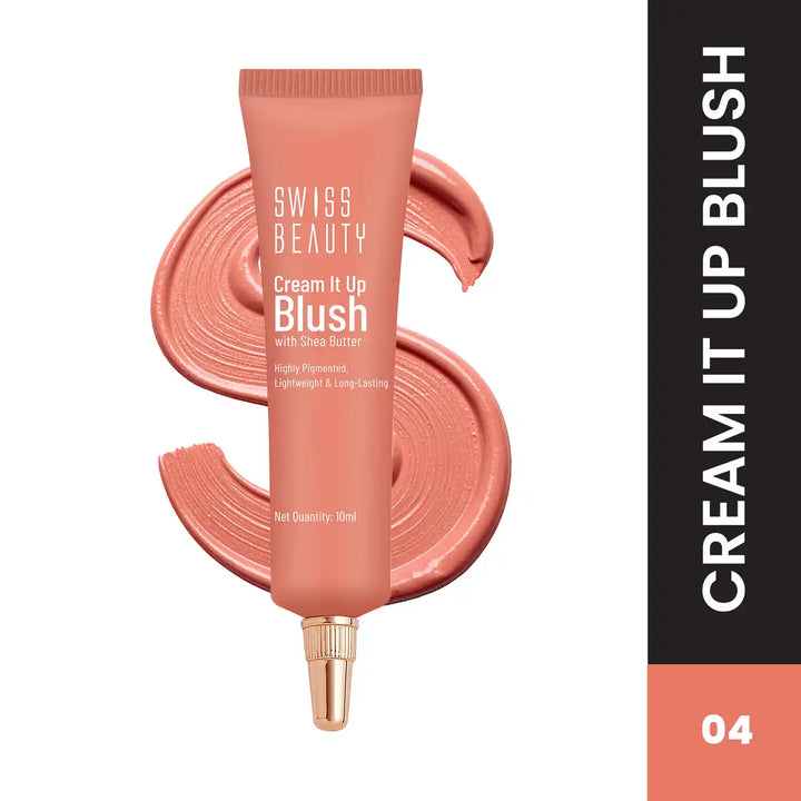Swiss Beauty - Cream It Up Blush Copper Cheeks Shade No. 4