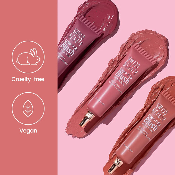 Swiss Beauty - Cream It Up Blush Natural Flush Shade No. 2