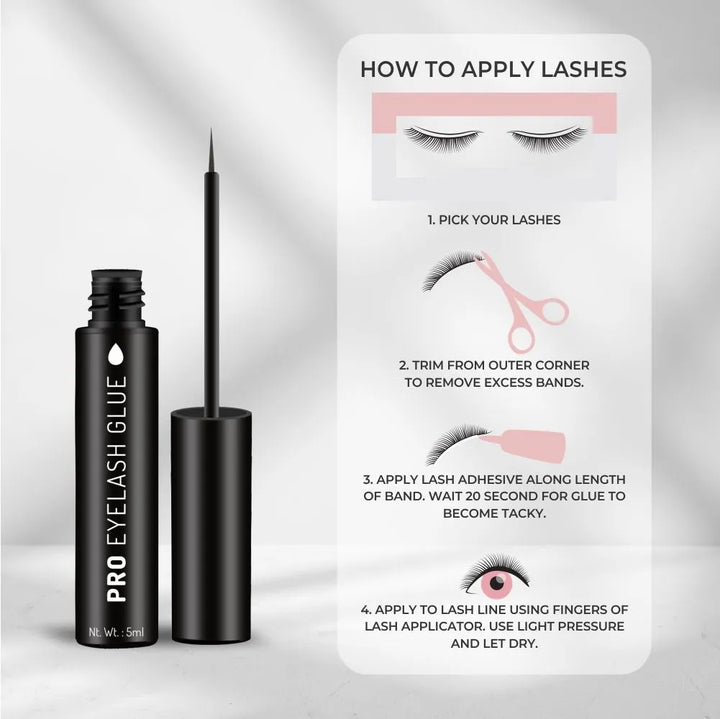 Swiss Beauty - Pro Eyelash Glue Shade No. 01 Black