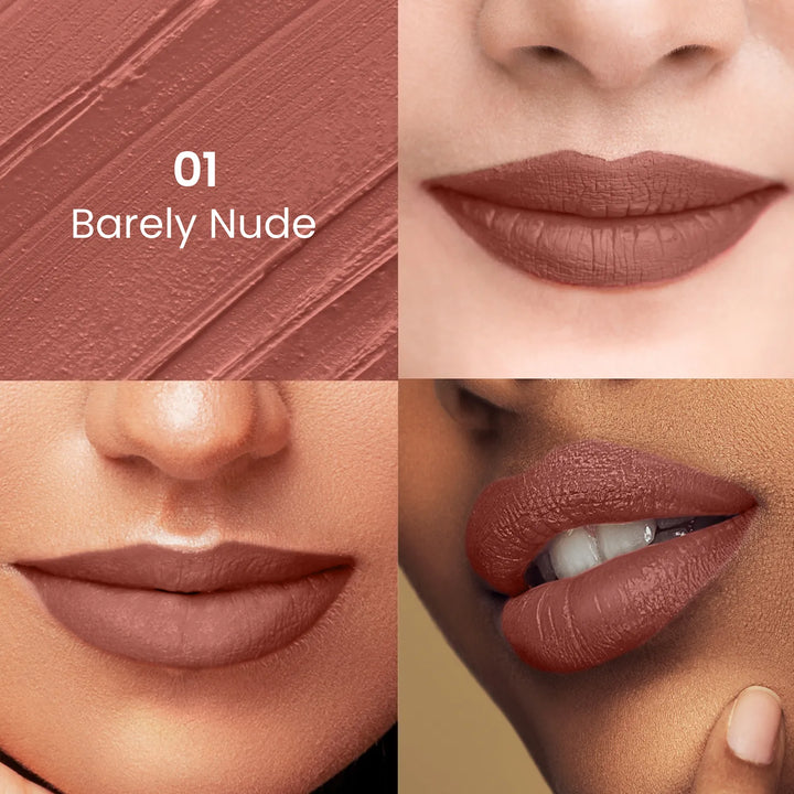 Swiss Beauty - Satin Comfort Lipstick Shade No. 01 Barely Nude