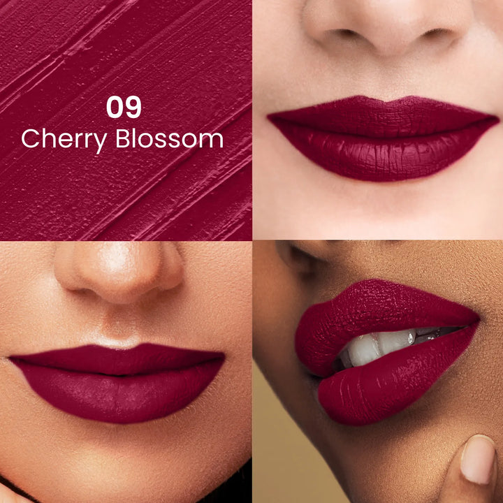 Swiss Beauty - Satin Comfort Lipstick Shade No. 09 Cherry Blossom