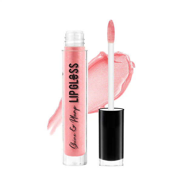 Swiss Beauty - Shine & Plump Lip Gloss 4ml Shade No.04 Pretty Pink