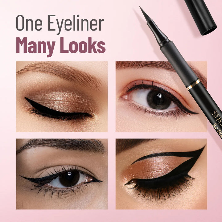 Swiss Beauty - Bold Felt Tip Eyeliner Pen Jet Black