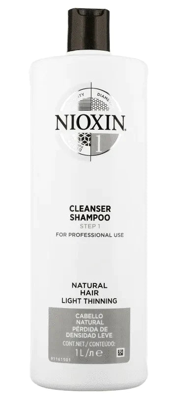 Nioxin prof system 1 cleanser shampoo 1000ml - Kess Hair and Beauty