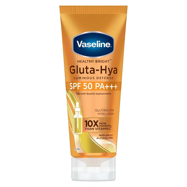 Vaseline Gluta-Hya Luminous Defense SPF 50 PA+++ Sunscreen - 175 ml