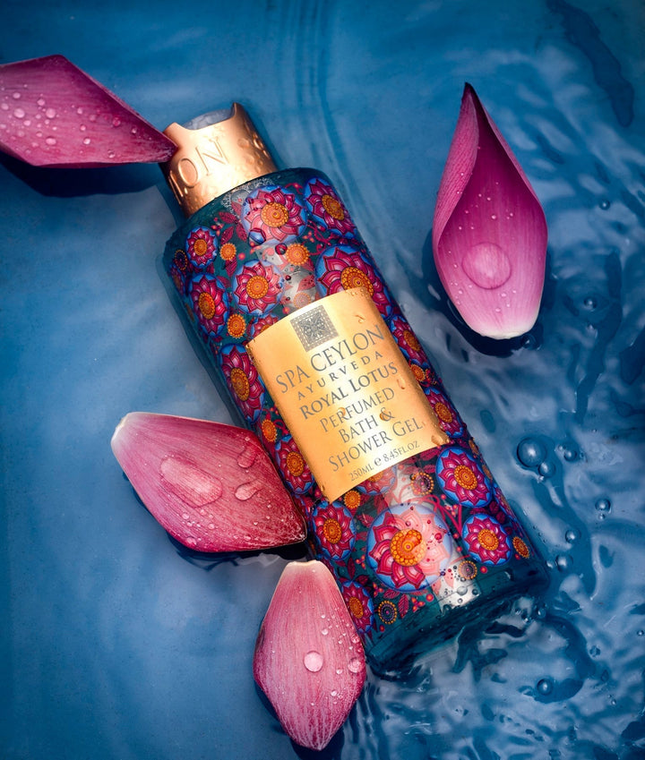 ROYAL LOTUS - Perfumed Bath & Shower Gel 250ml - Kess Hair and Beauty