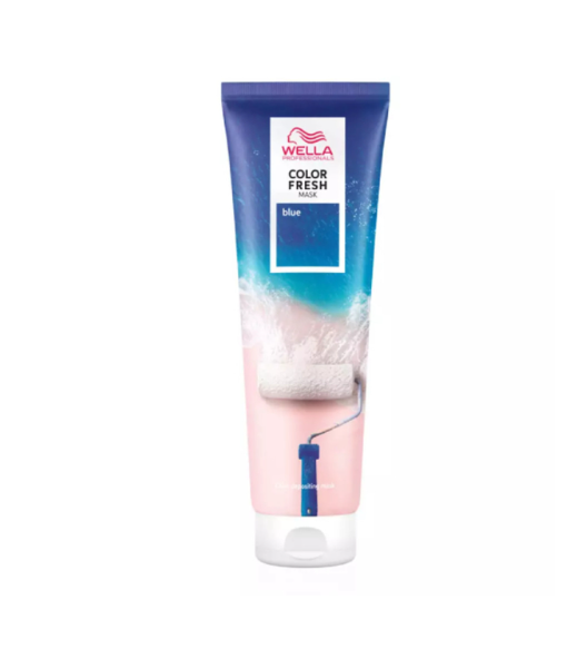 Wella Color Fresh Mask 150ml - Blue - Kess Hair and Beauty