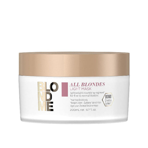 Schwarzkopf BlondMe All Blondes LIGHT Mask 200ml - Kess Hair and Beauty