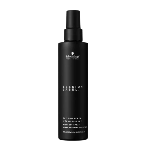 Schwarzkopf Session Label The Thickener - Blow Dry Spray 200ml - Kess Hair and Beauty